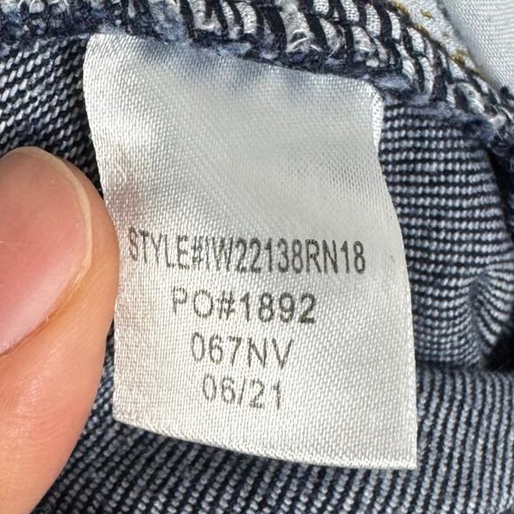 !iT Amanda Dark Wash High Rise Slim Ankle Denim Jeans Size 12 - Picture 10 of 10